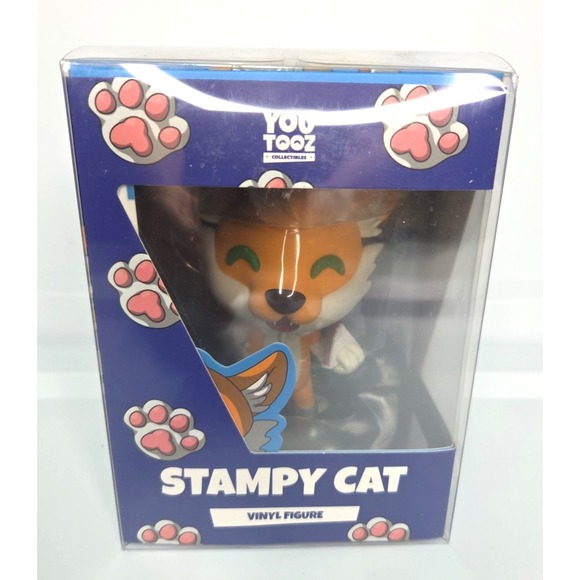 YouTooz Collectibles‎ Stampy Cat Vinyl Figure with Plastic Protector - Picture 1 of 5